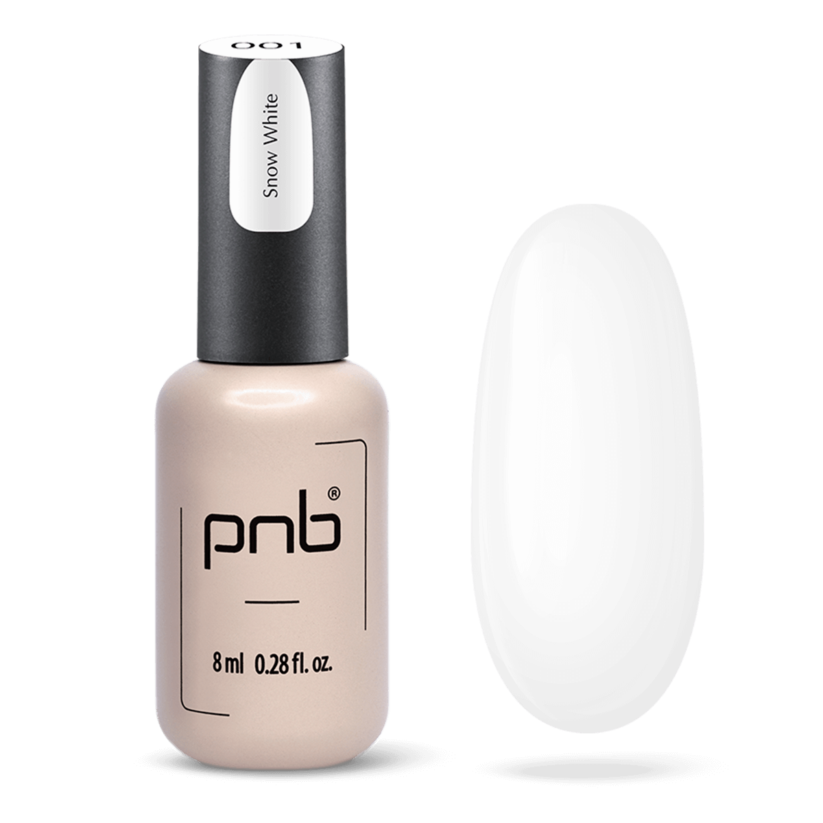 PNB-Vernis Gel Snow White 001