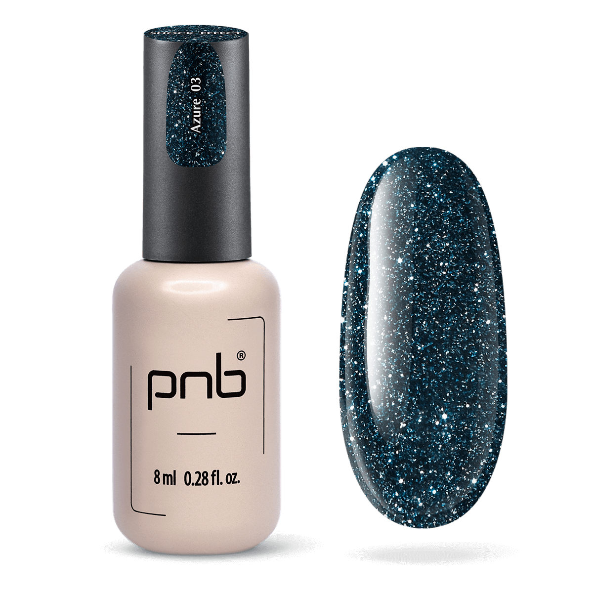 PNB-Vernis Gel Shock Effect, Azure 03