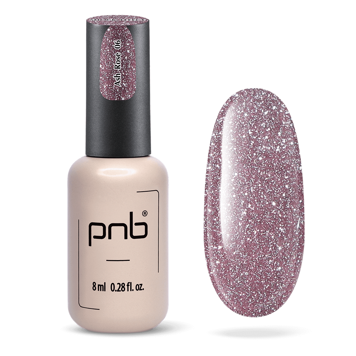 PNB-Vernis Gel Shock Effect, Аsh rose 06