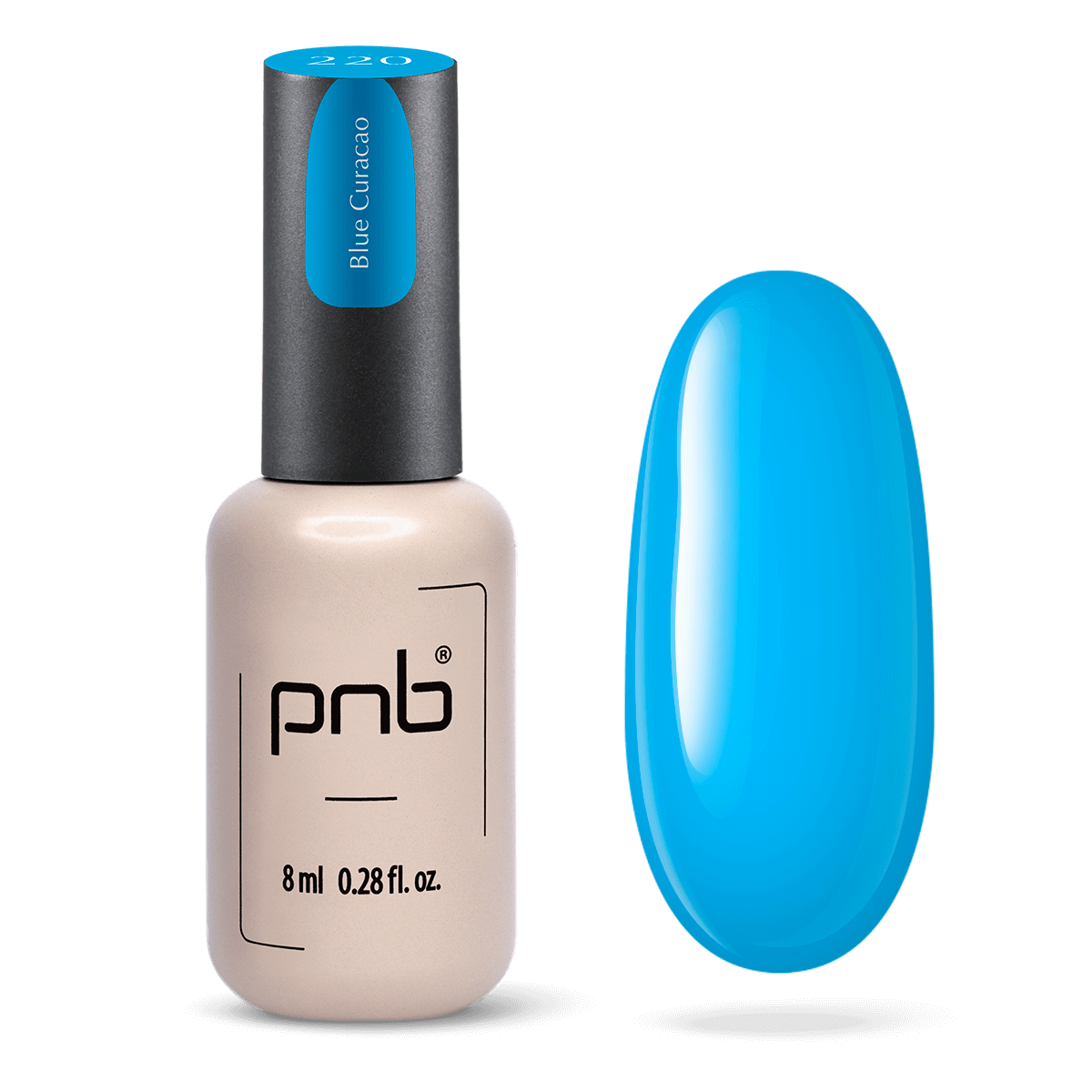 PNB-Gel Polish Blue Curaсao 220