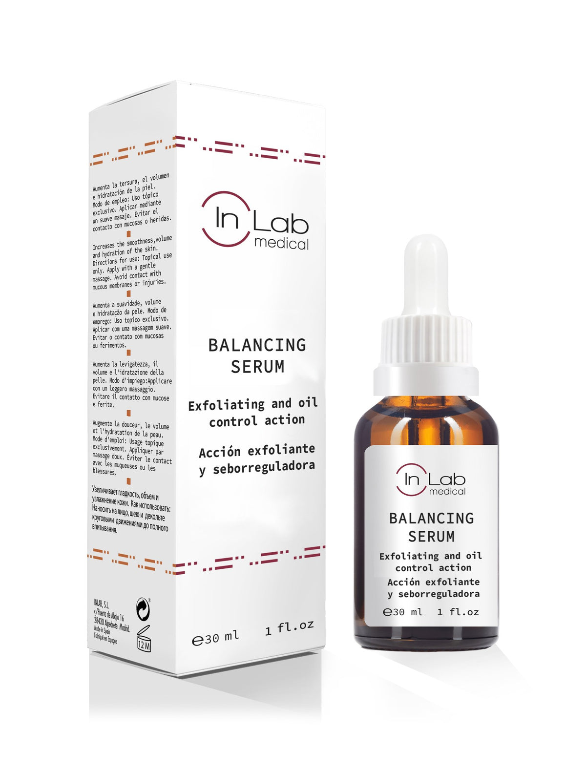 Inlab Médical-Sérum Balance Sébo Régulateur 30ml