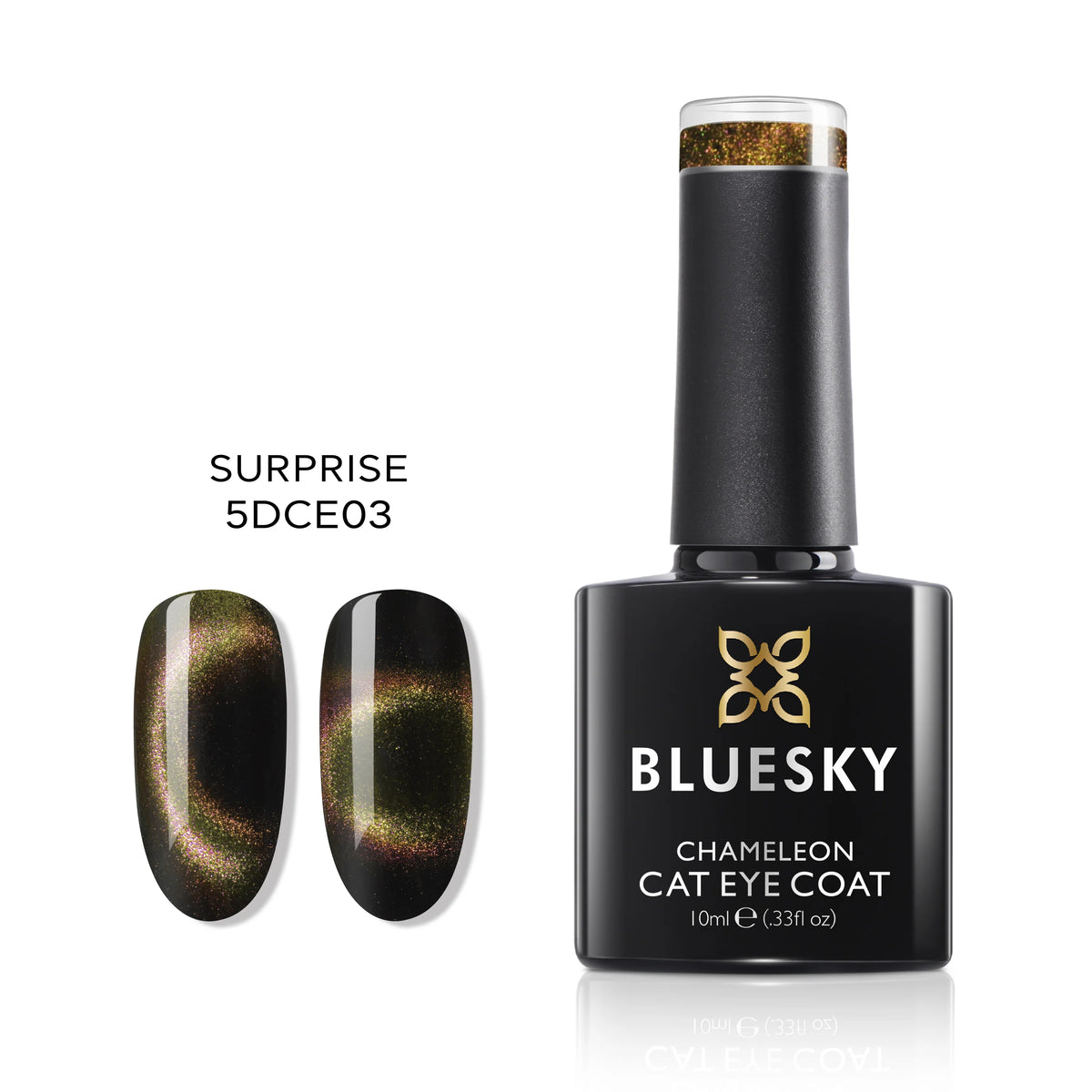 Bluesky Gel Polish-Chameleon Cat Eye-Surprise!-5DCE03