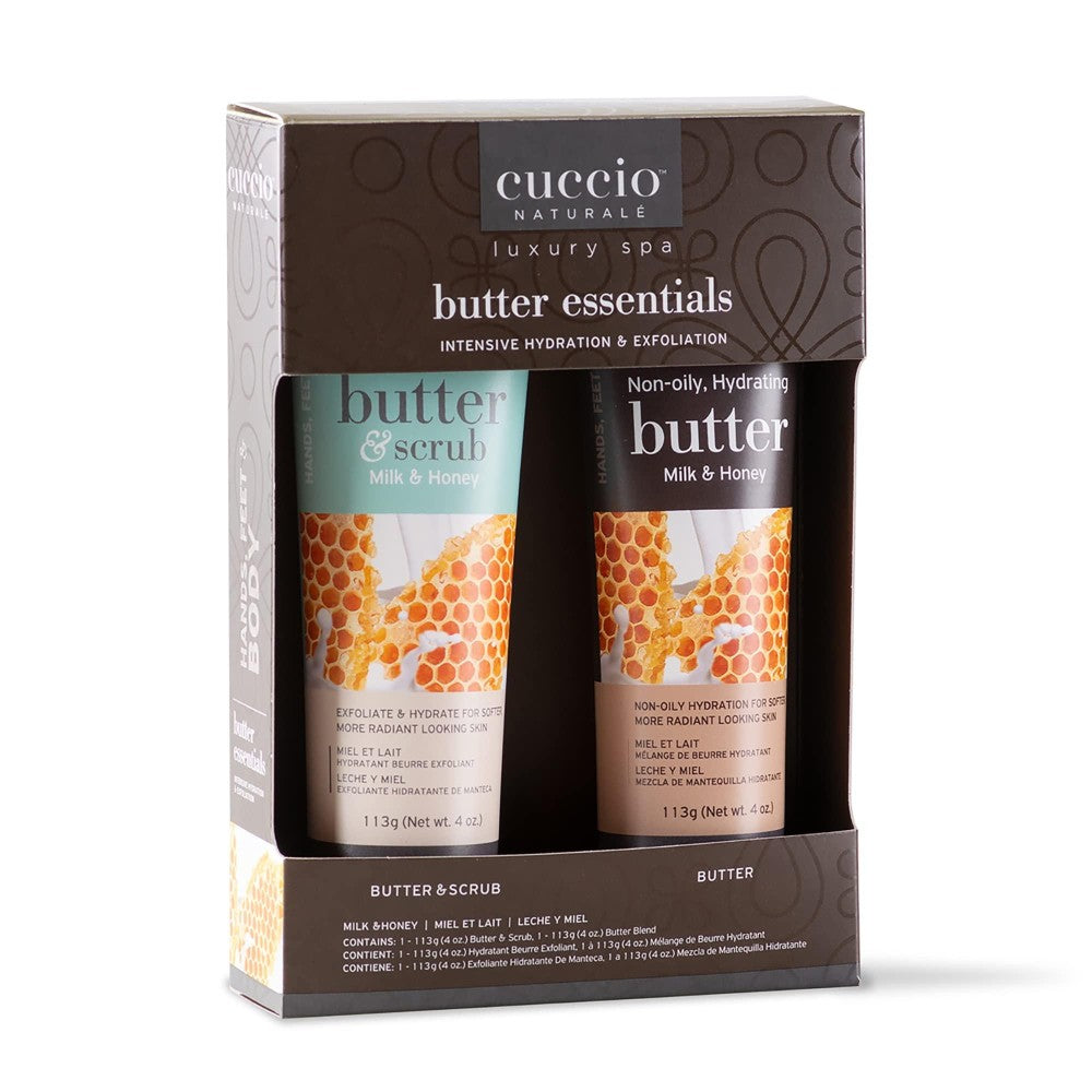 Cuccio-Ensemble Beurre corporel et Beurre Exfoliant