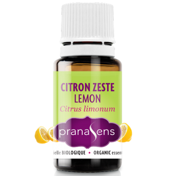 Essential Oil Organic Lemon By Pranasens