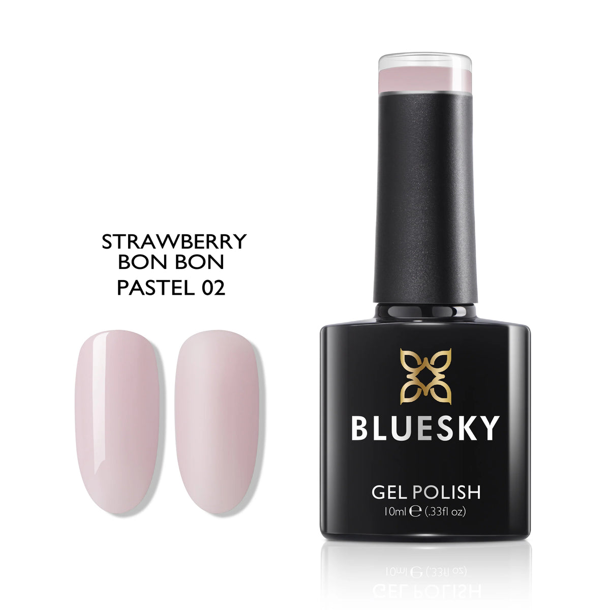 Vernis Gel Bluesky- Strawberry Bon Bon-Pastel 02