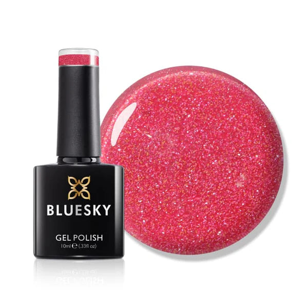 Bluesky-Vernis Gel Pink-Sparkle Neon 02