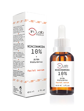 Inlab Médical Pro-Sérum Niacinamide 10% Et Acide Hyaluronique 30ml