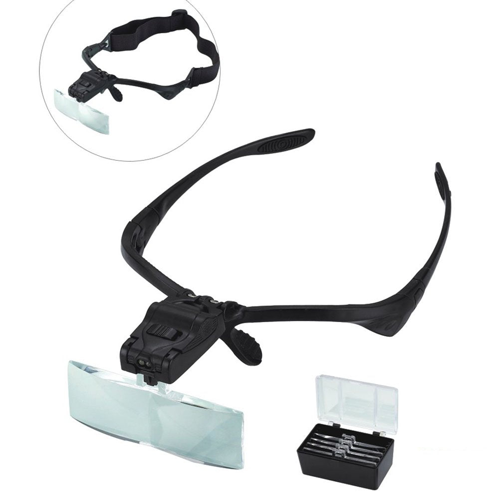 Lunette loupe LED 1.5X-3X