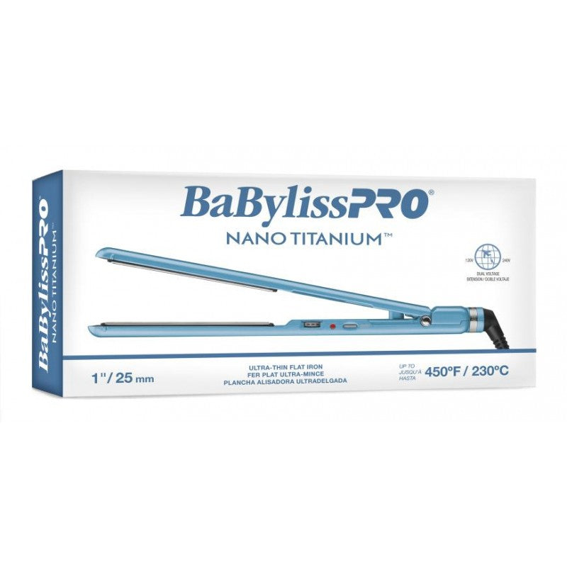 Babyliss Pro-Fer plat 1" Nano Titanium