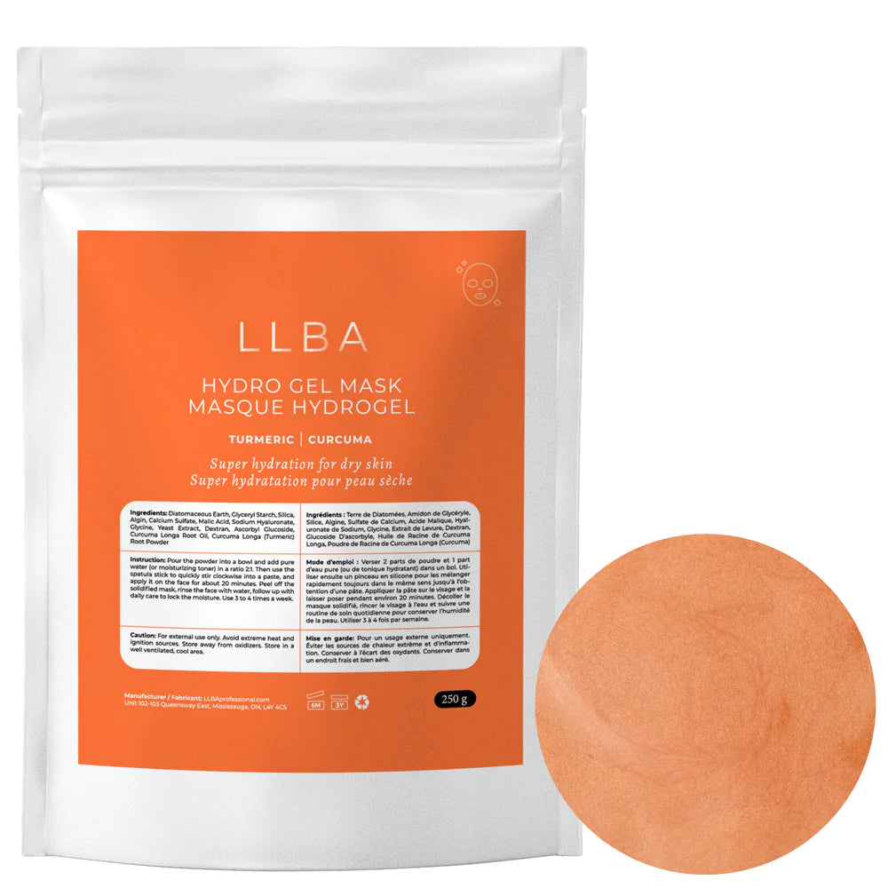 LLBA Hydro Gel Mask-Turmeric 250gr