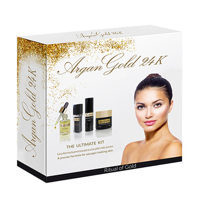 Coffret cadeau  Océan d'argan Gold 24 K 4 pièces