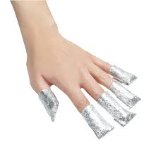 SILKLINE™ PROFESSIONAL ENVELOPPES EN ALUMINIUM POUR ENLEVER LE VERNIS