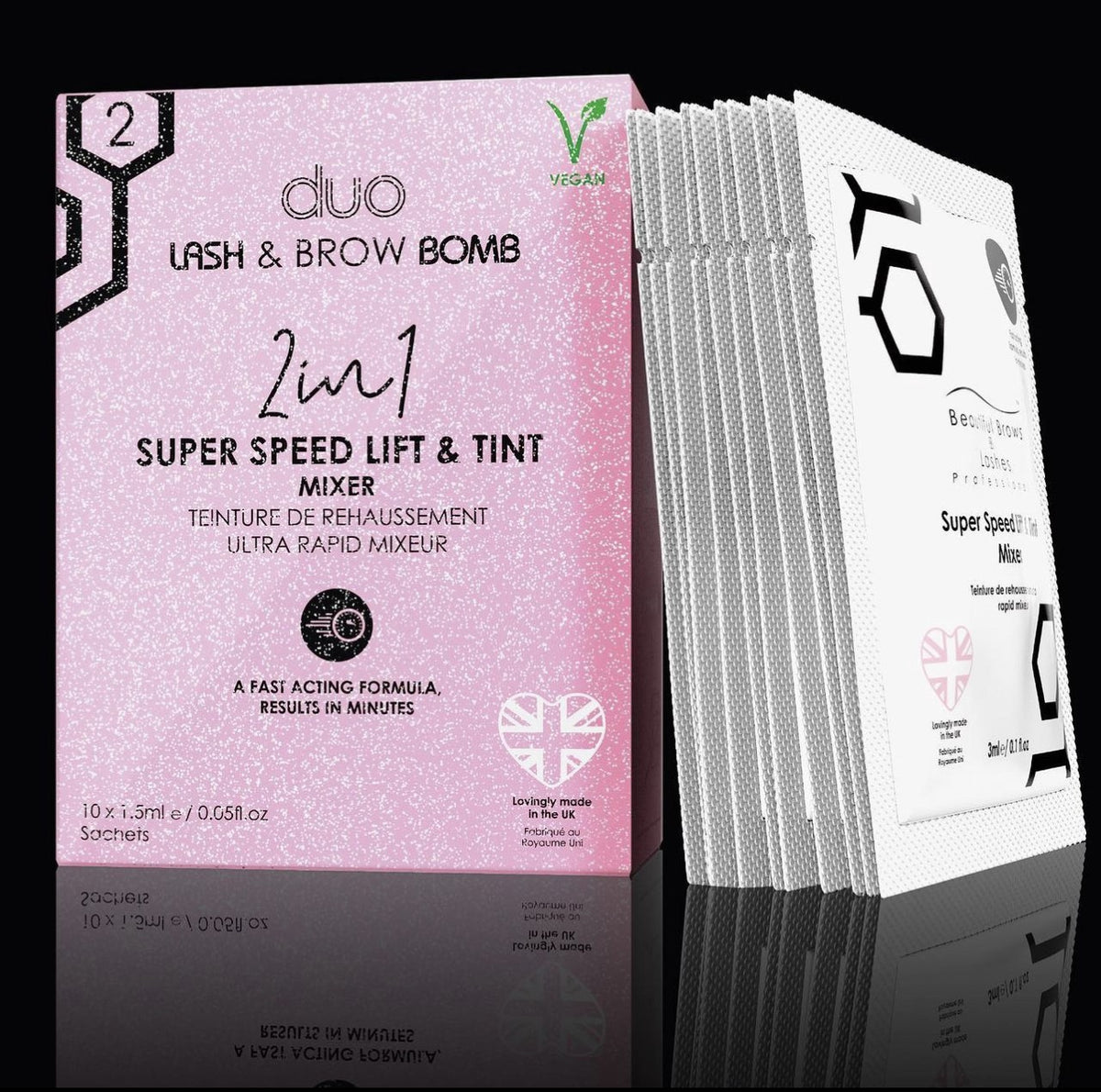 BOMB Duo Lash Lift & Brow Lamination-Lotion Super Speed 2 en 1